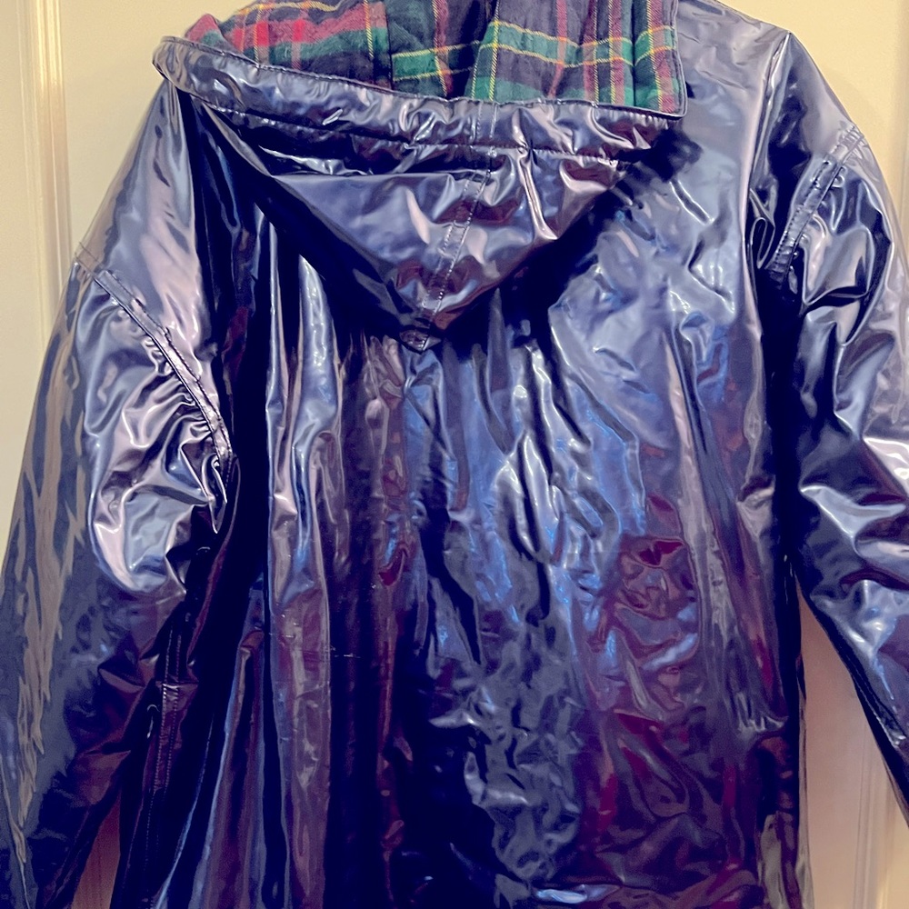 Vintage shiny purple Wippette Raincoat
